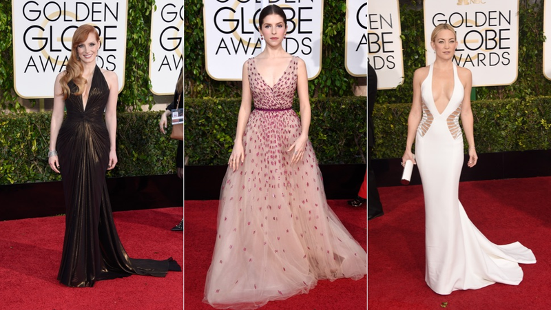 Illustration for article titled Every Dern Look From The 72nd Golden Globes Red CarpetÂ